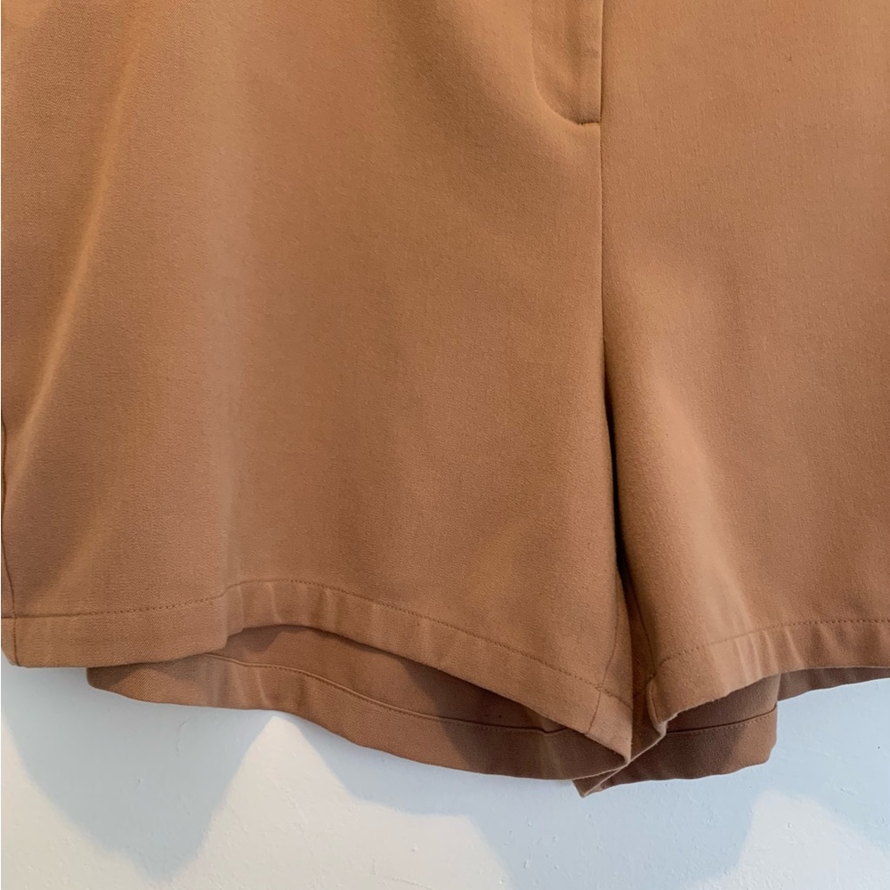 Lane Bryant Brown Soft Knit 5” Shorts - Picture 3 of 6